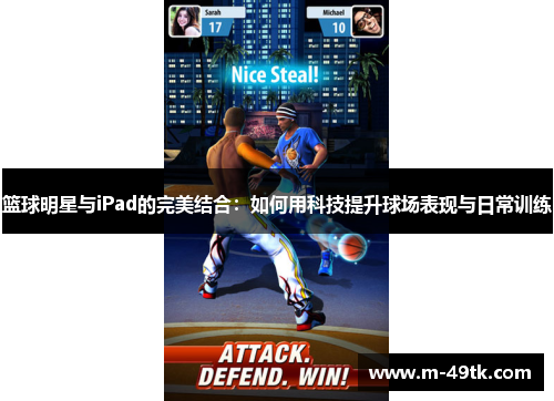 篮球明星与iPad的完美结合：如何用科技提升球场表现与日常训练